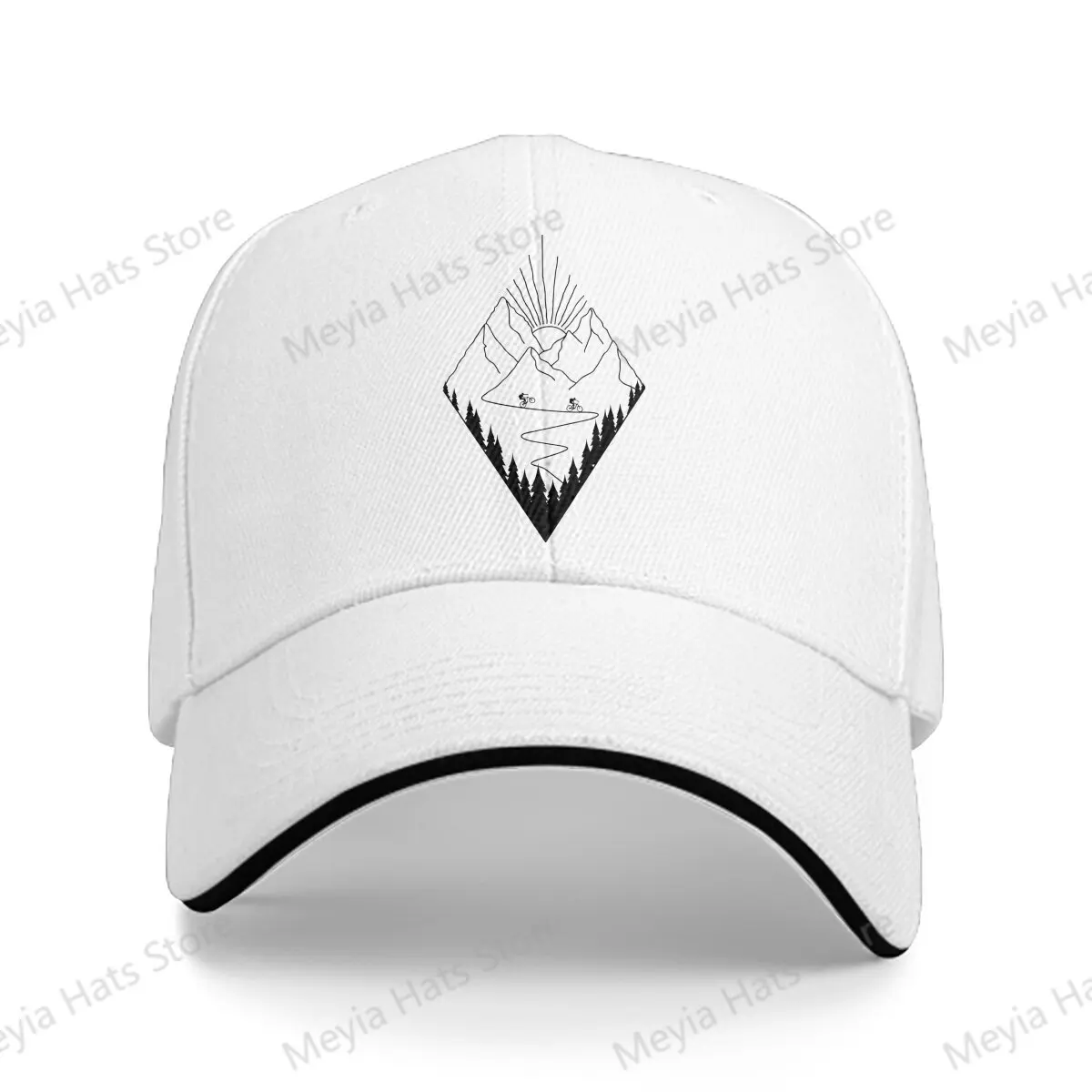 

Cycling Bicycle Mtb Mountain Bike Cycling Windproof Cap Sun Visor Hip Hop Caps Cowboy Hat Peaked Hats