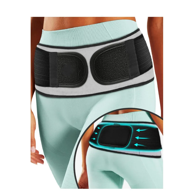 경량 EMS 히팅 허리 벨트 크로스보더 보이지 않는 생리통 완화기 바디 복부 마사지기 발목용