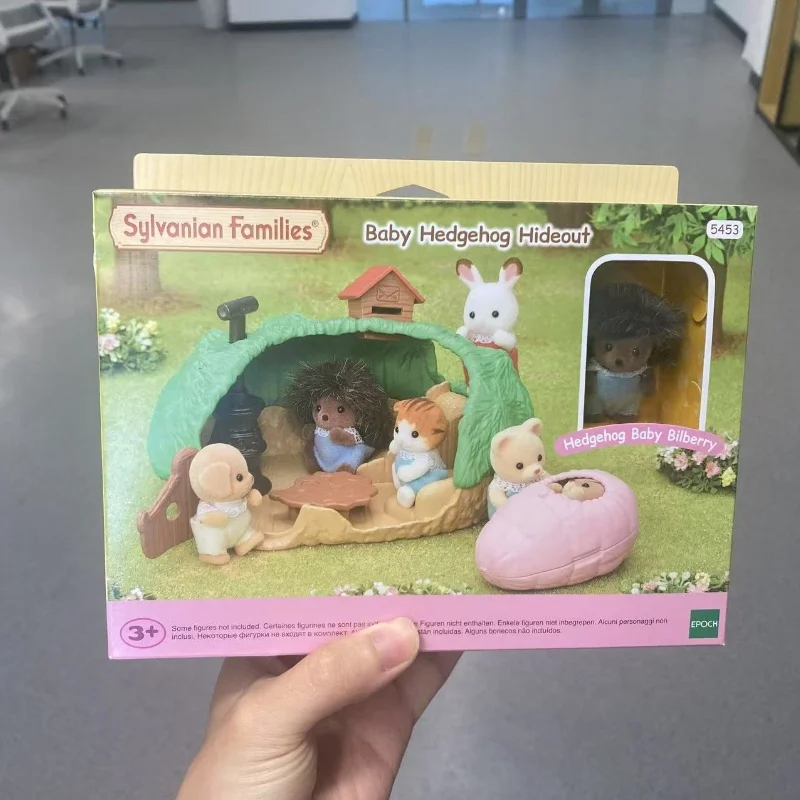 Sylvanian Families Huizen Accessoires Calico Critters Meisje Kinderen Speelgoed Miniatuur Pop Baby Egel Schuilplaats Speelgoed Voor Kinderen Gift