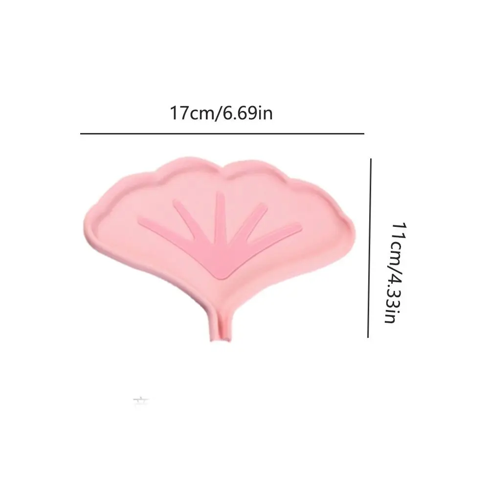 Punch-Free Silicone Soap Holder Creative Anti-slip Drain Water Soap Tray Self Adhesive Waterproof Soap Dish Household