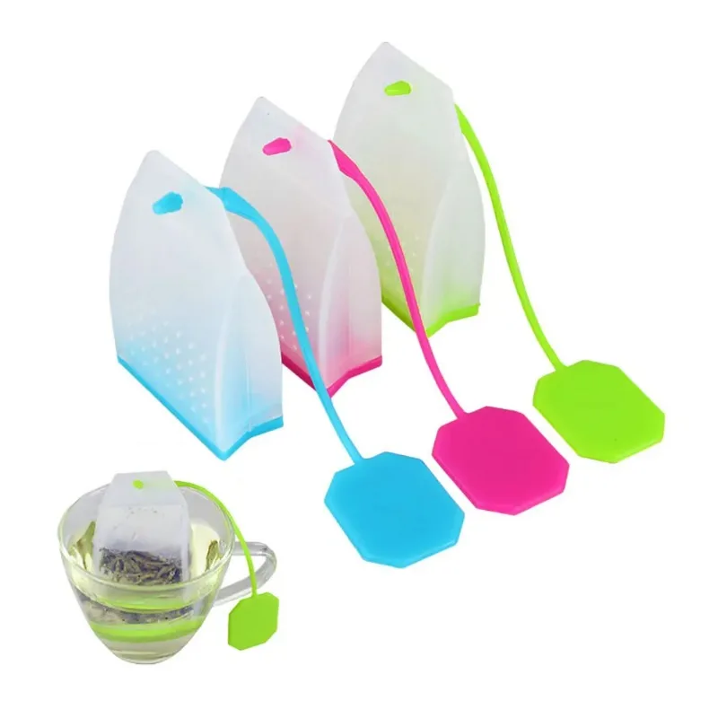 3 Pack Silicone Tea Infuser, Reusable Tea Bags Tea Strainer Filter Tea Steeper Tea Diffuser Tea Holder for Loose Leaf Tea