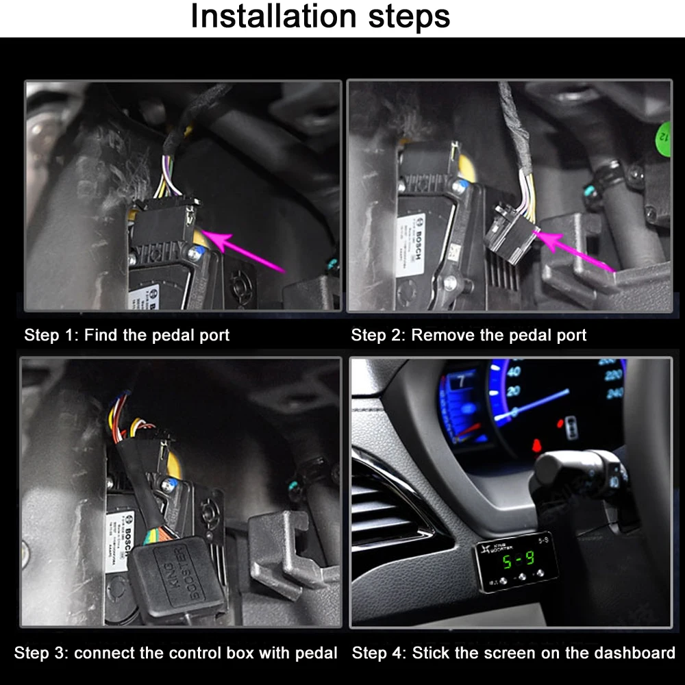 Accesorios Para Auto Tools Electronic Throttle Controller For AUDI A1 A2 A3 8p 8v A4 b6 b7 b8 b9 A5 A6 c6 c7 A7 A8 TT Q3 Q5 Q7