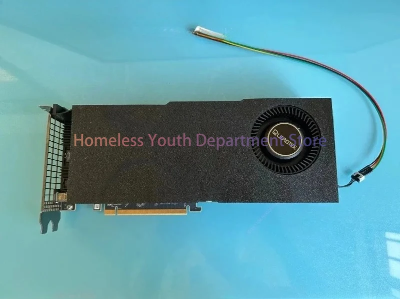 AMD Mi50 Graphics Card Cooling Modification Built-in Turbo Fan