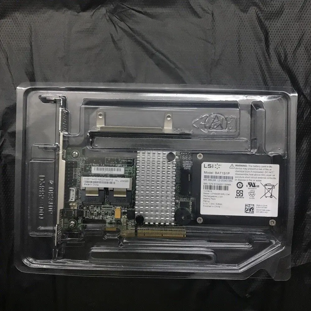 

IBM M5015 / LSI 2108 Controller RAID 5 512MB 6G PCIe x8+BBU08=LSI 9260-8I