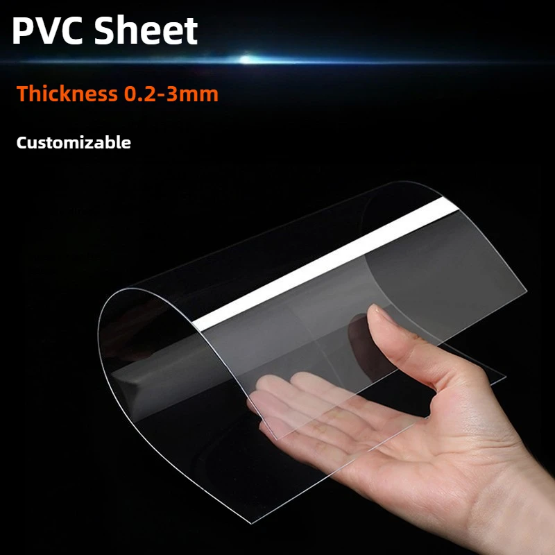 

PVC Plate High Transparent Plastic Board 0.3~6mm Thickness Plastic Sheet Hard Pc Board Endurance Board Processing