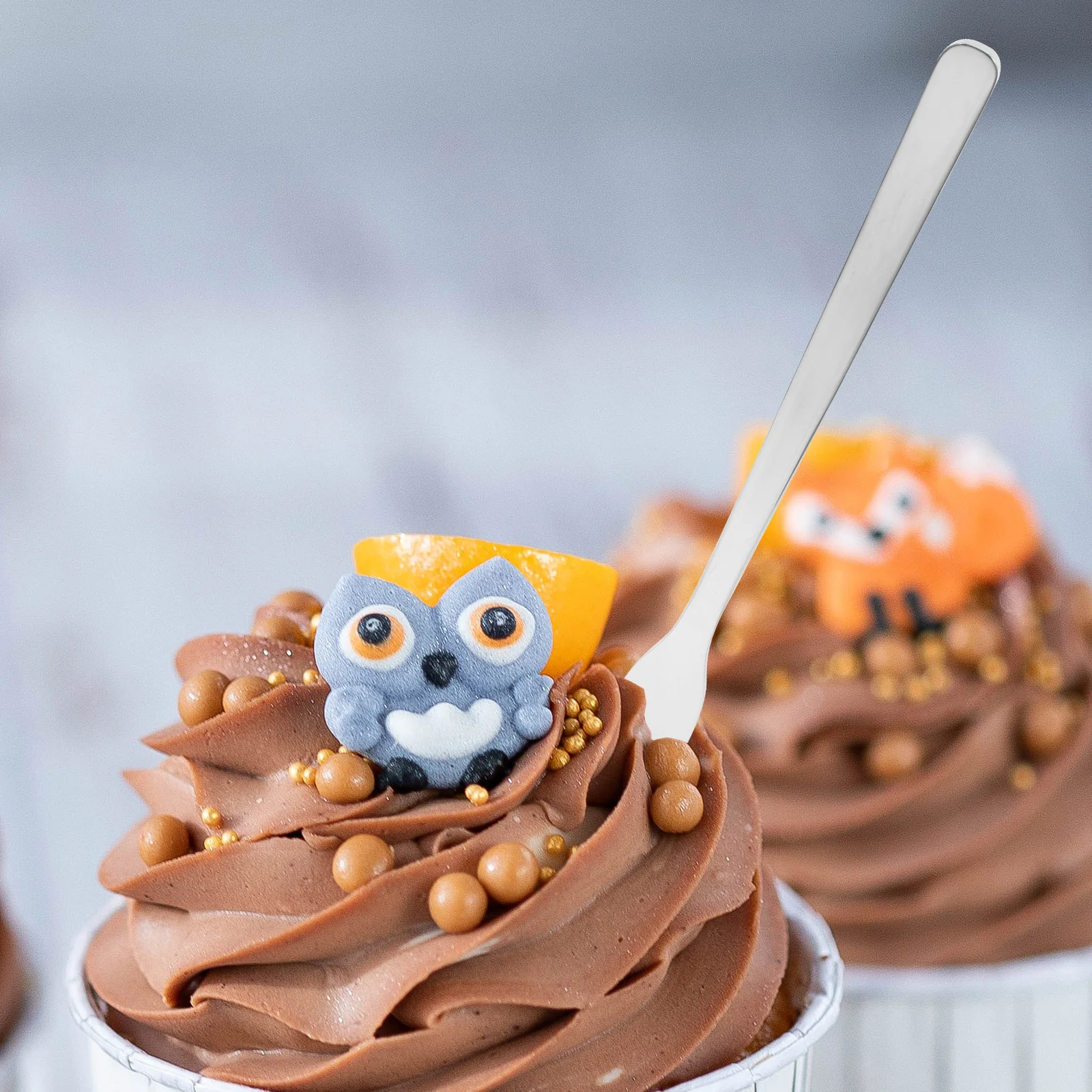 

8Pcs Salad Forks Stainless Steel Fruit Forks Set for Appetizers Desserts Elegant Silverware Dessert Fork Salad Fork