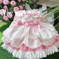 Summer New Cute and Stylish Girls Casual Dresses Princess Dress Kids Summer Eid Dress Birthday Gift Flower Kids Dress