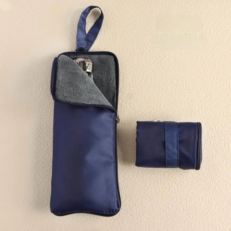 

Portable Hanging Waterproof Umbrella Cover Storage Bag Wet Umbrella Bag Absorbent Convenient Handheld Foldable Umbrella Storage