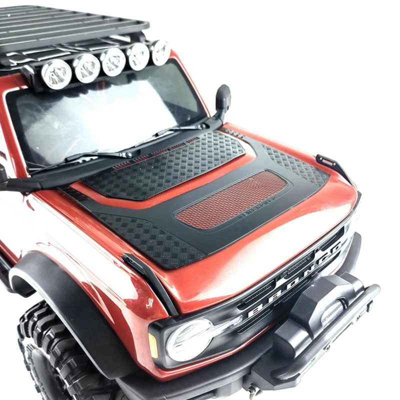 Edelstahl Simulation Wasser Tank Blatt Grille Grid Wasser Tank Dekoration Für Traxxas Trx4 92076-4 Neue Bronco Teile