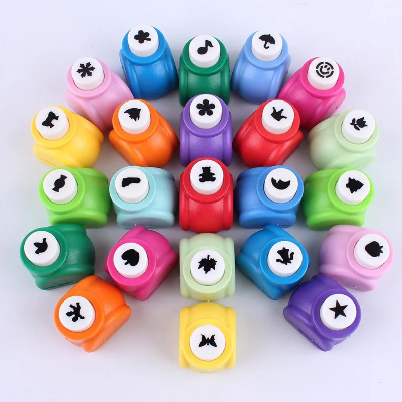 Small Size DIY Handcraft Floral Pressing Machine Hole Punching Device Educational Crafts Women's Summer Dress round Neck Shor...