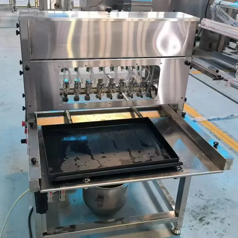 Customized Industrial Full-Automatic Egg Liquid Bread Oil Spray Machine