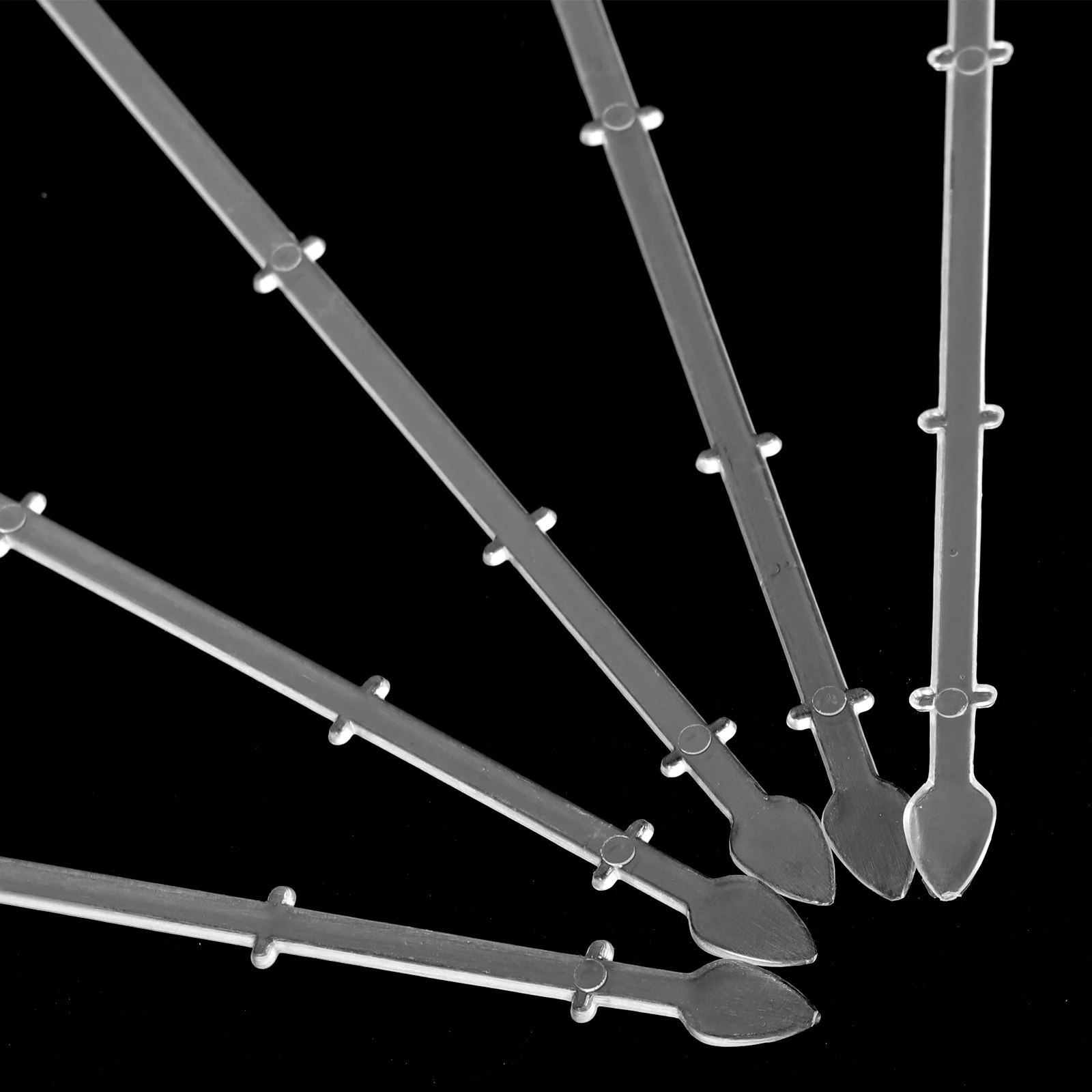 

160Pcs Floral Picks Plastic Heart Card Holders Lightweight Reusable Wedding Floral Arrangement Supplies Flower Picks