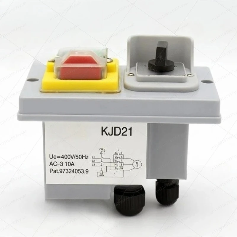 Machine tool motor protection switch: lathe overload and undervoltage protection control switch