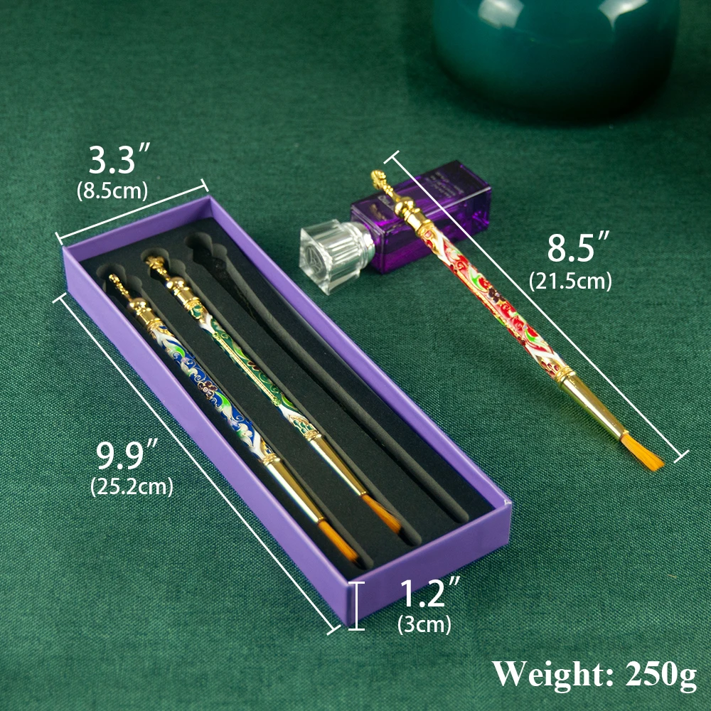 منتج الكنيسة الأرثوذكسية الجديدة - مجموعة من ثلاثة فرش الأب لوظائف الكنيسة #2