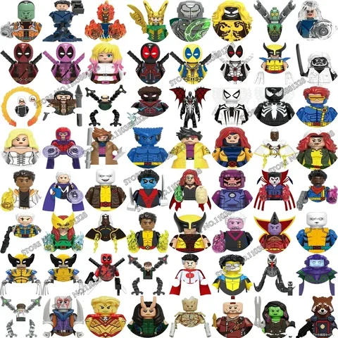 Bloques de Construcción Marvel Legends para Juguetes