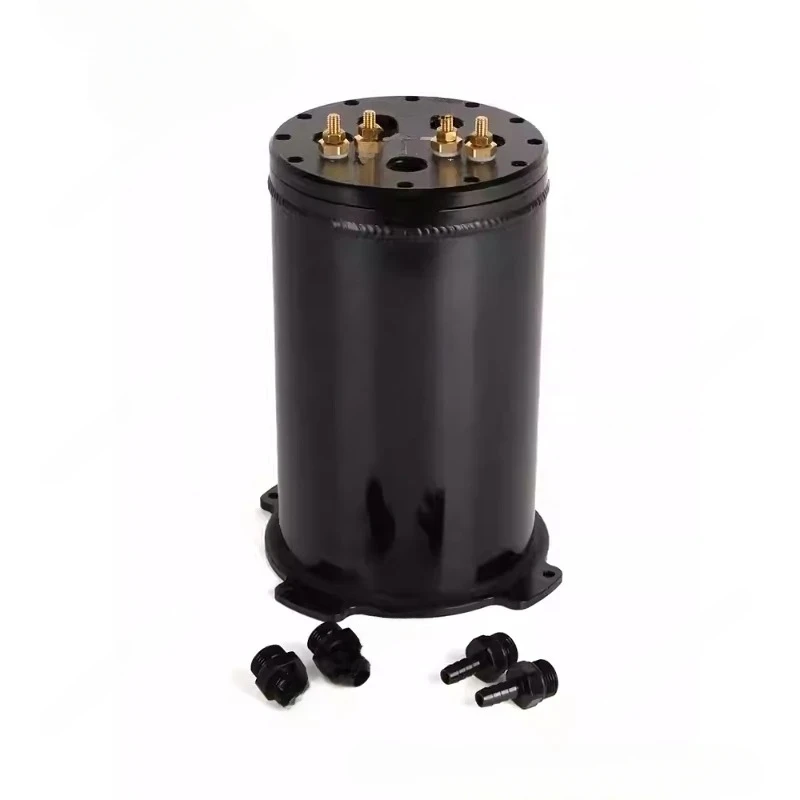 

Automobile Modification Thickened Aluminum Alloy Auxiliary Oil Pot 2.8L Drum Pressure Regulating Fuel Pump