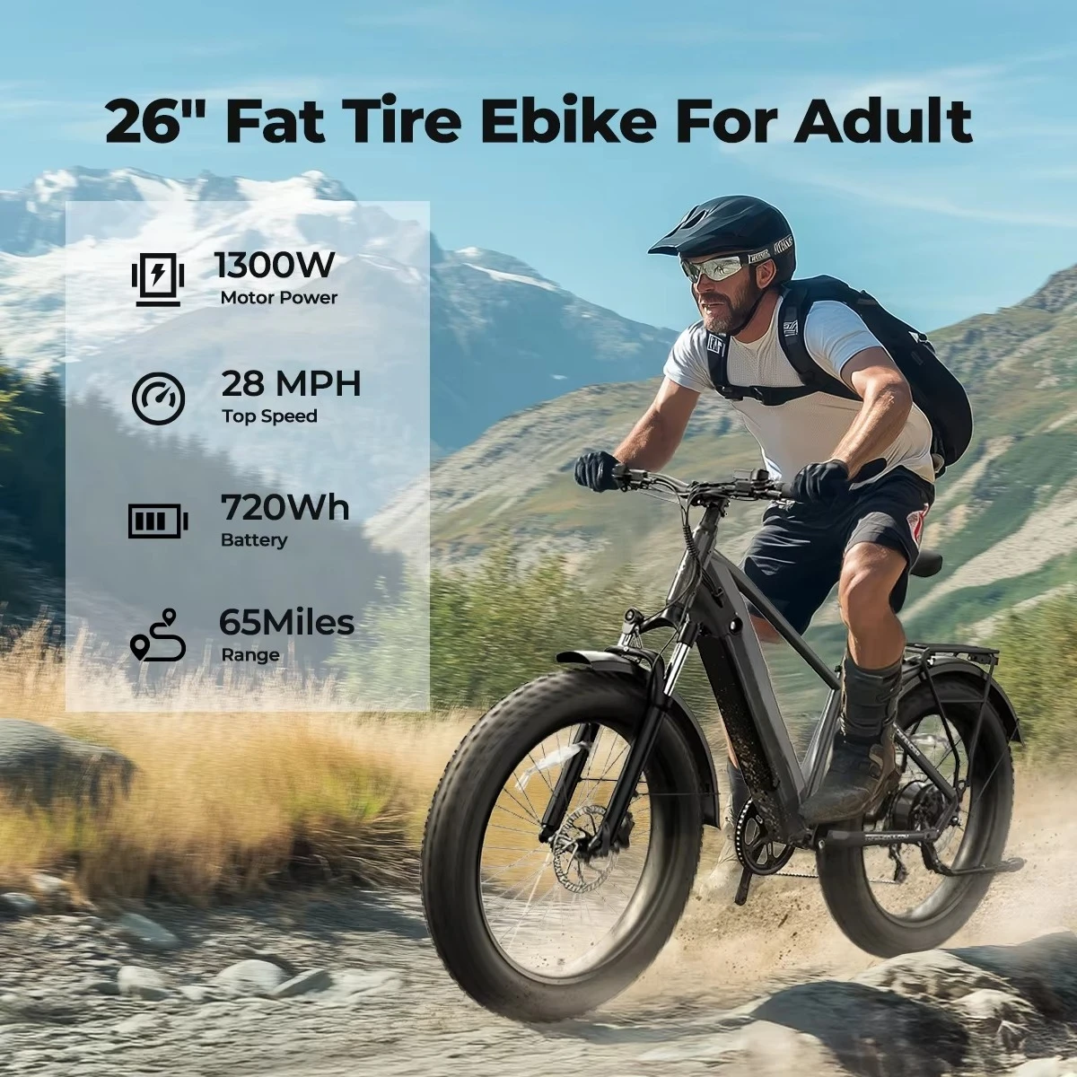 SXLL Yeestep F612 دراجة الطريق الكهربائية للبالغين PAS 7 سرعات مريحة دراجة كهربائية جبلية مع محور خلفي بدون فرش 1200 وات #4