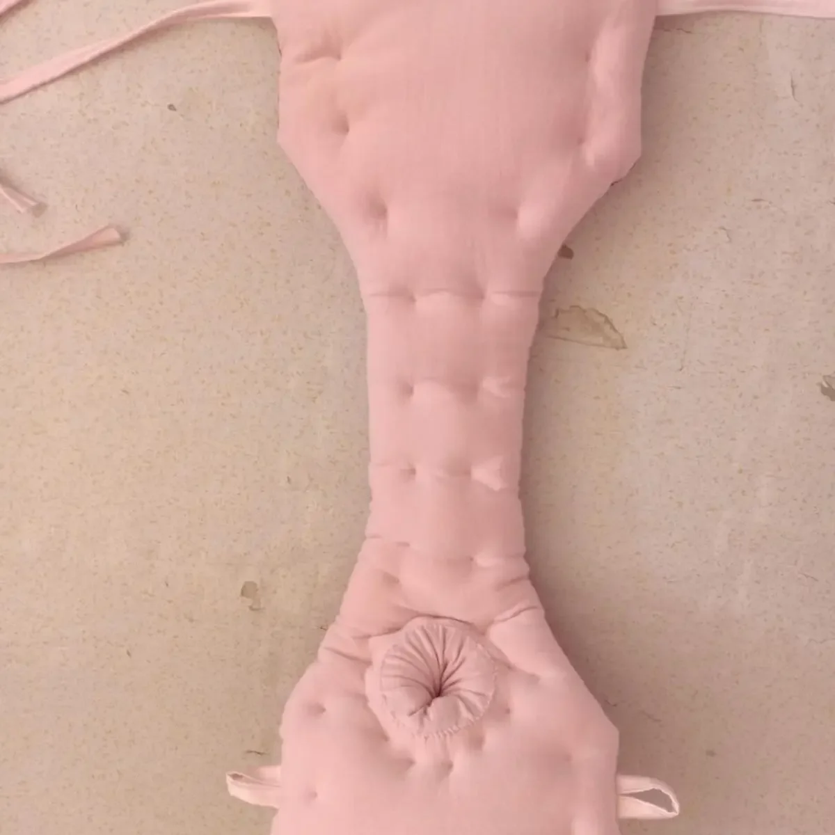 String à fleurs doux pour hommes, rembourrage en coton mélangé, ceinture à lacets, culotte chaude bouffante, Hanmdmake