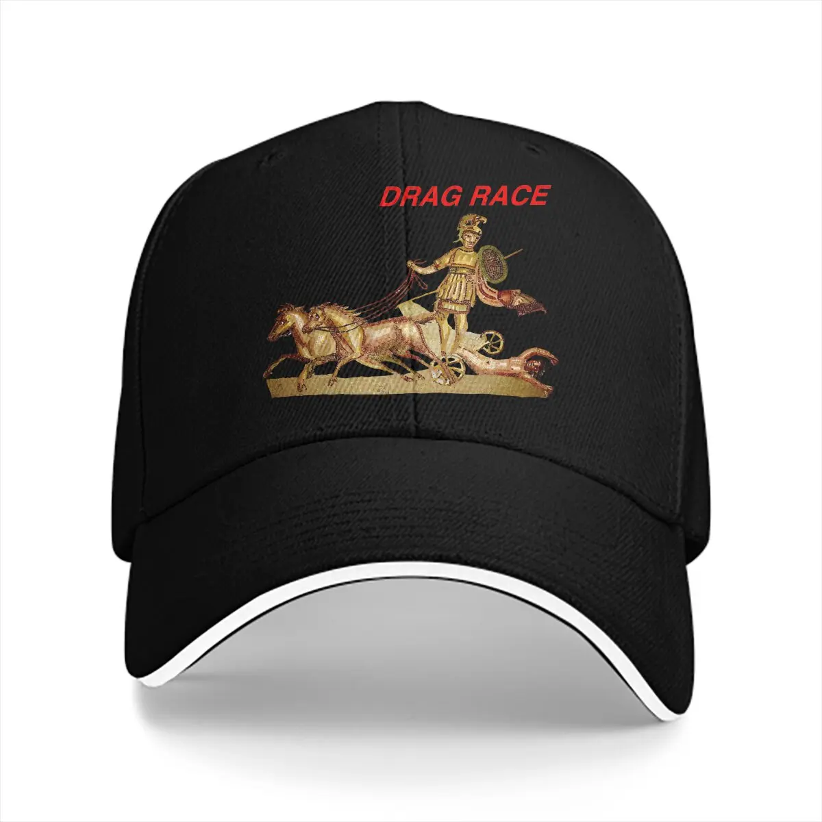 Ancient Rome Multicolor Hat Peaked Cap Achilles’ Drag Race Personalized Visor Protection Hats