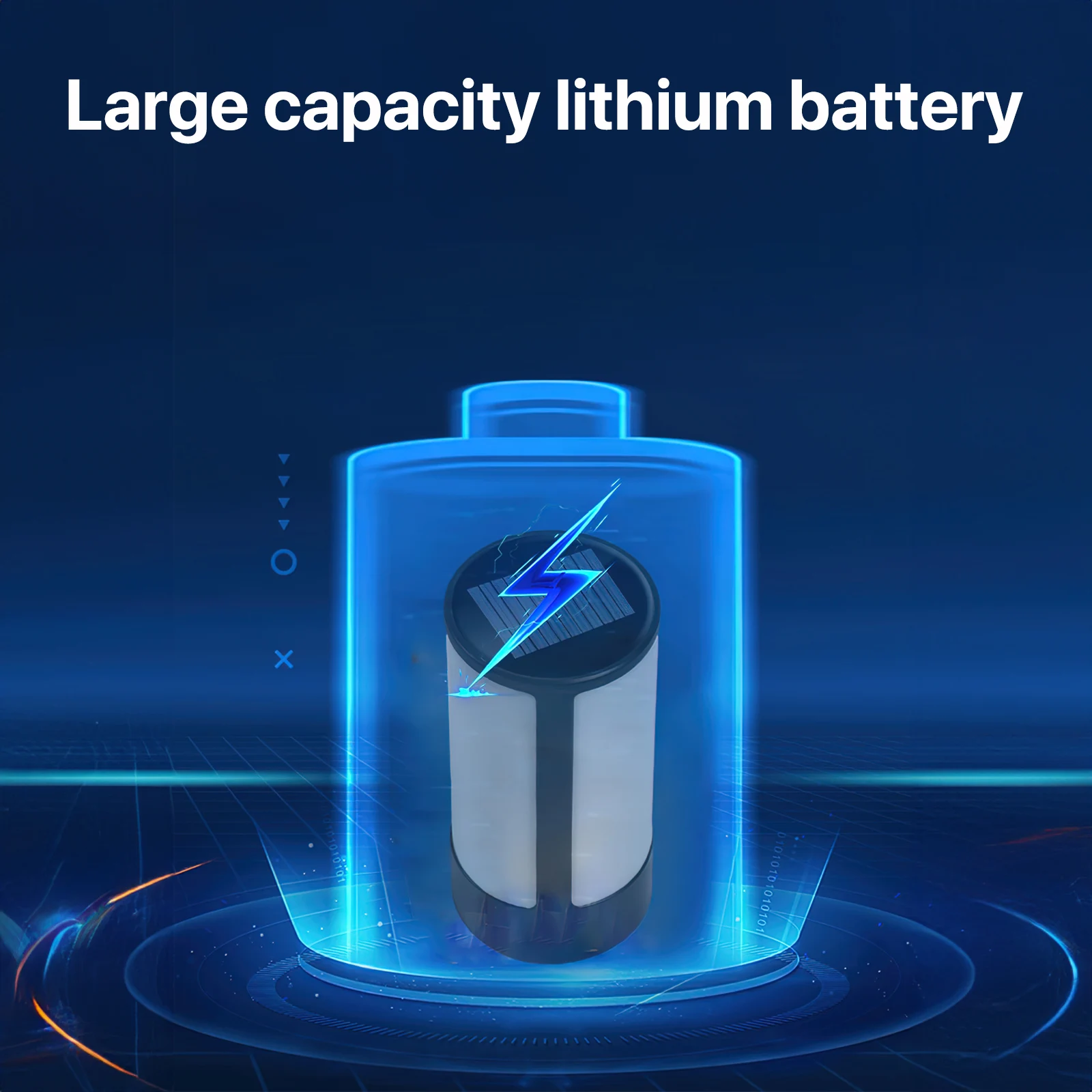 Solar LED Tent Light Rechargeable Emergency Solar Camping Lantern Waterproof 5 Modes Power Bank Function Lamp For Hiking Home