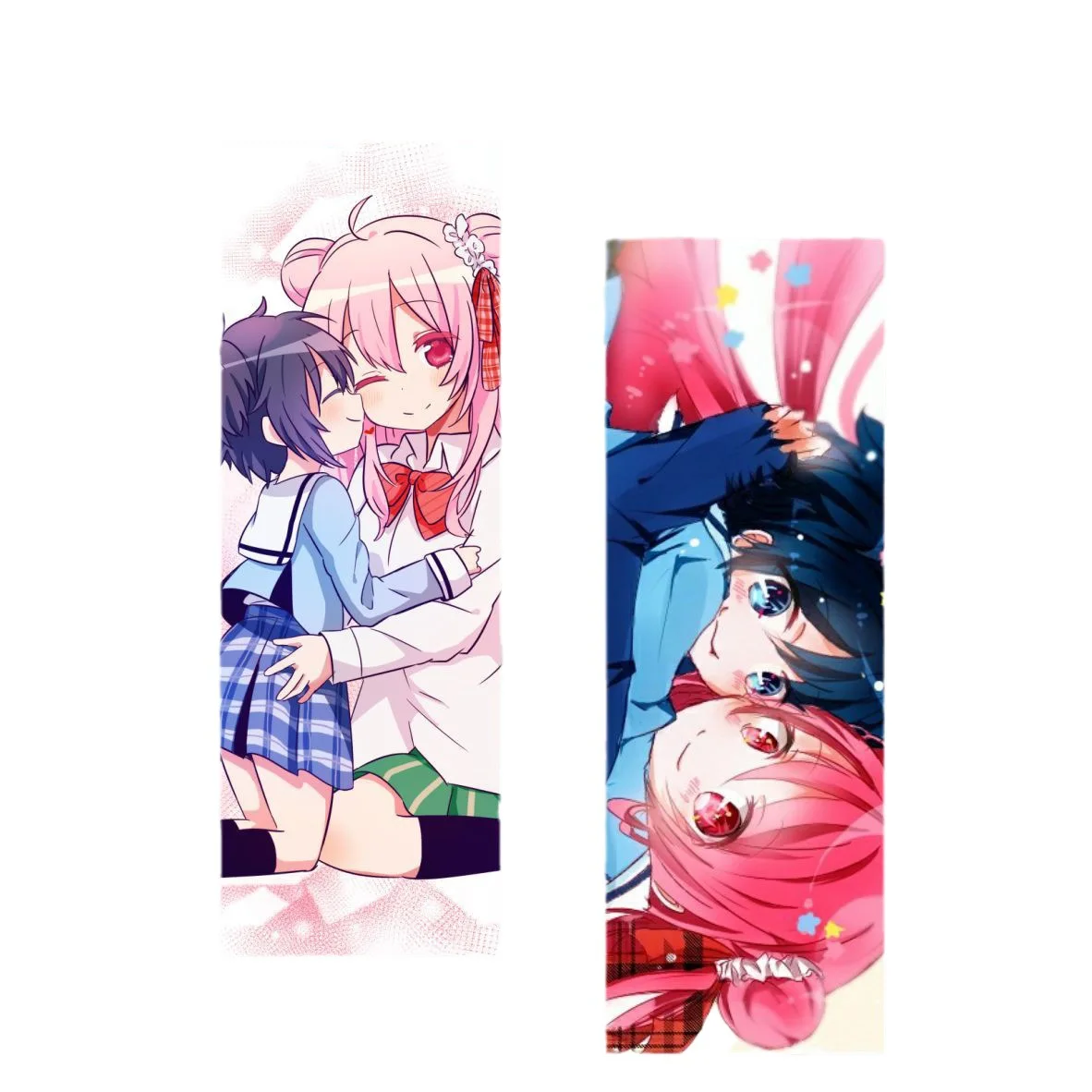 Doubleside impressão Bookmark Laser Card, HappySugarLife, 1Pc