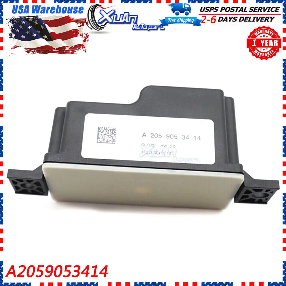 Car A2059053414 Voltage Converter Module Auxiliary Battery Fit For Mercedes-Benz C Class 205 E W205 W213 C E GLC 2.0L 2059053414