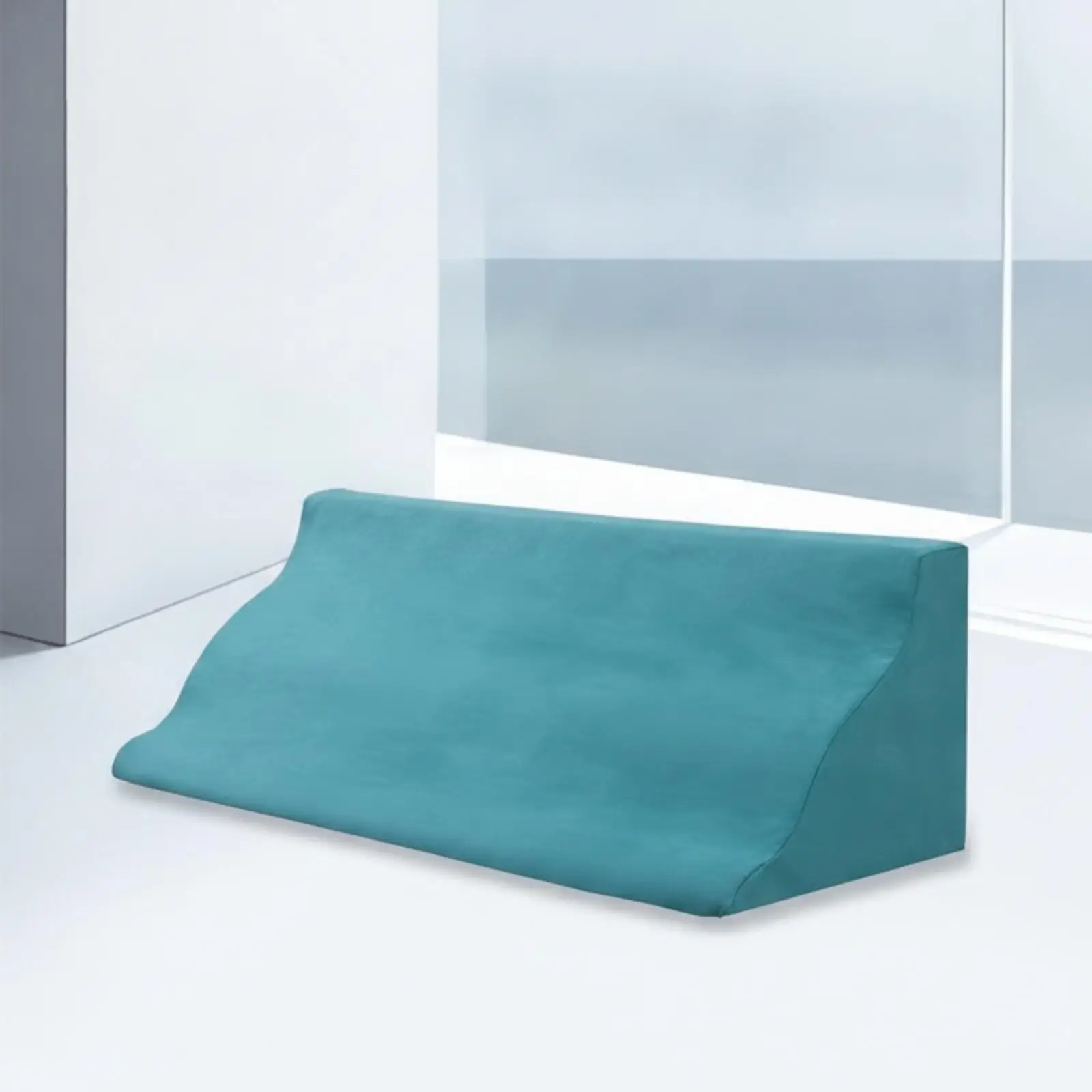 Body Turning Pillow for Side Lying Support with Washable Suede Cover and Sponge Padding