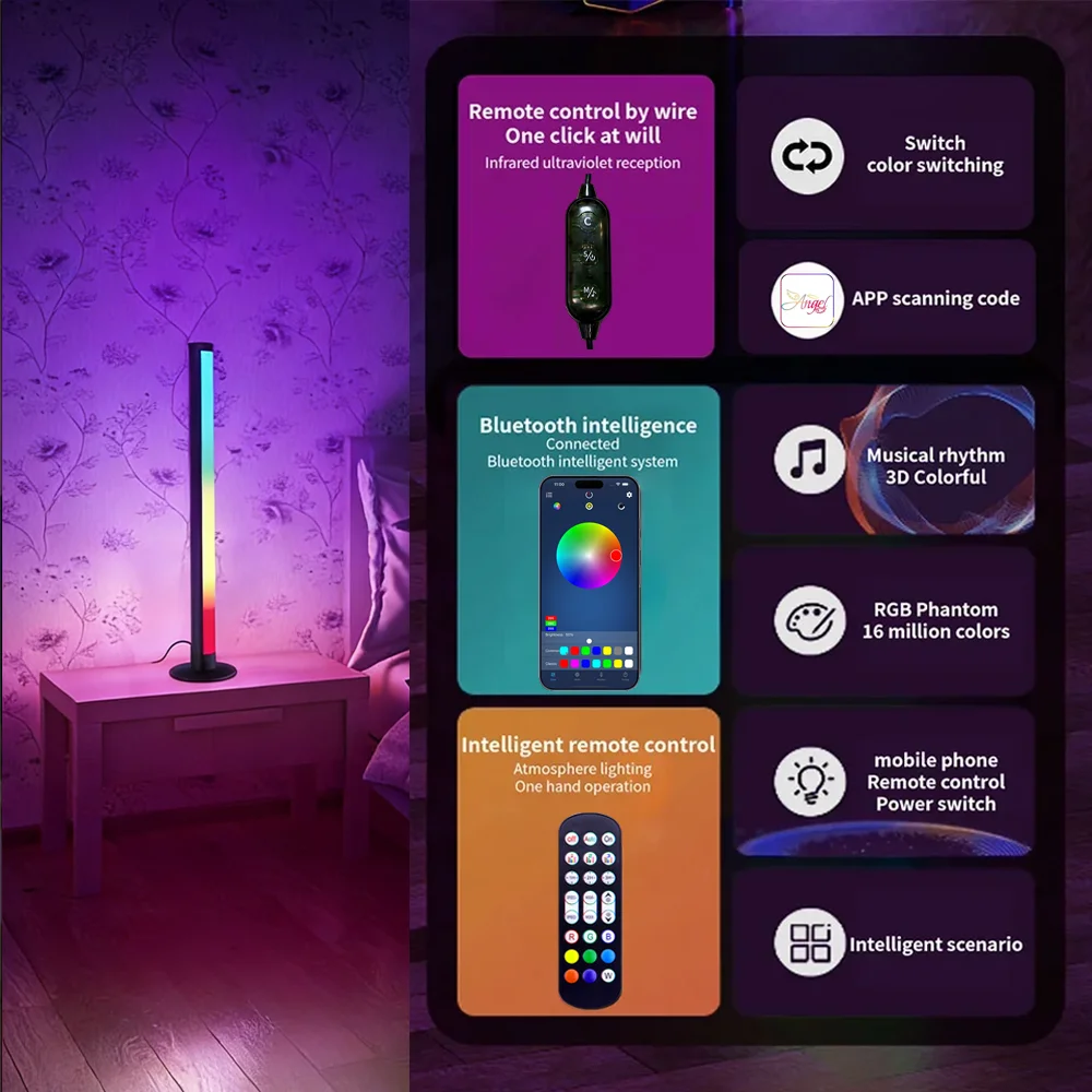 Lámpara LED RGB de Escritorio  - Ambient Lighting Decor For Room reseña y precio