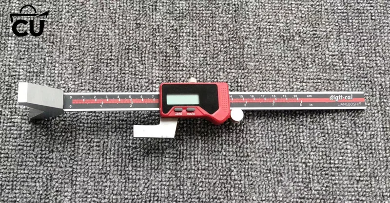 Boring Machine Digital Setting Caliper, High Precision Electronic Vernier for Internal Depth & Hole Diameter Measurement