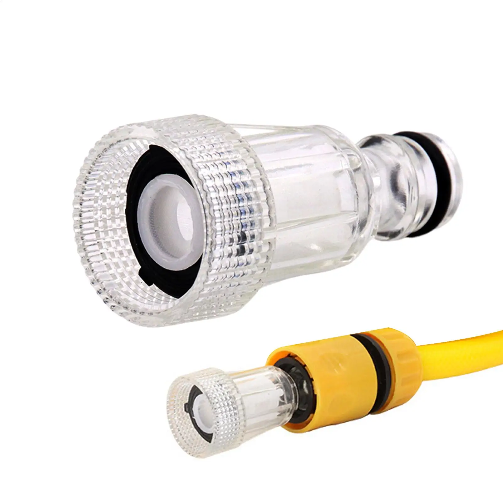 المحمولة ارتفاع ضغط غسالة السيارات مدخل تصفية موصل واجهة غسالة موصل 6 "واجهة