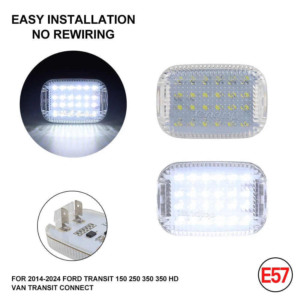 For Ford Cargo Transit Van 2014- Transit 350 HD LED Interior Cargo Dome Light For Transit 150/250/350/350 HD Van Transit Connect