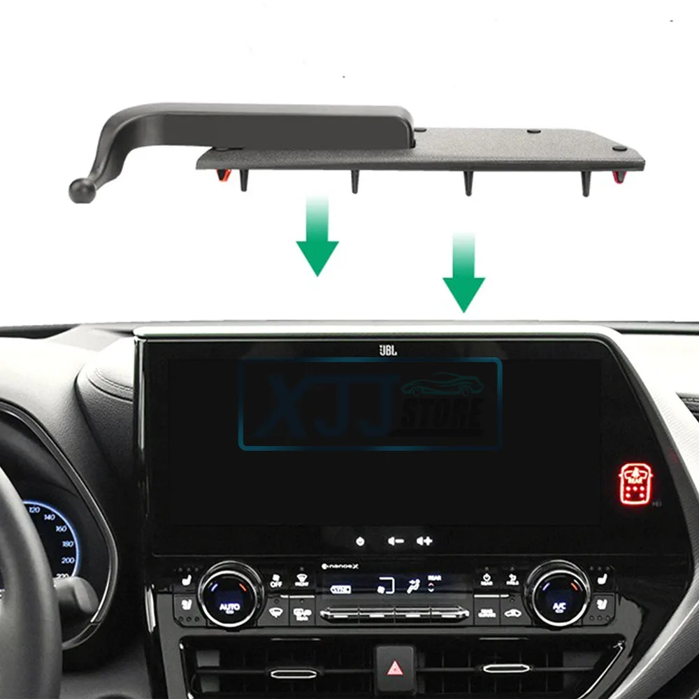 

Car Phone Holder Fit for Toyota Highlander 2022 2023 Navigation Screen GPS Bracket Cell Phone Stand Car Mount Auto Accessories
