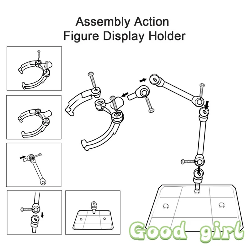 Action Figure Base Suitable Display Stand Bracket Support Type Model Soul Stand Figure Animation Cinema Game Figure Toy Bracket