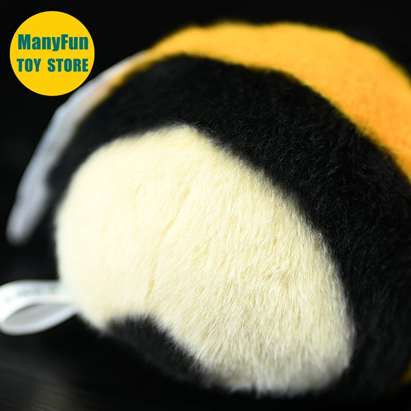 Bee Plush Toy High Fidelity Bumblebee Plushie Hornet Peluche Lifelike Stuffed Animals Simulation Doll Kawai Toy Gifts
