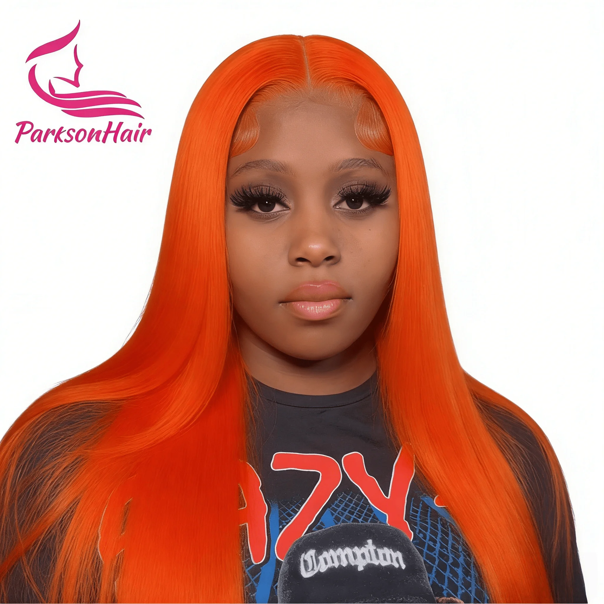 

Горячая новинка: Оранжевый прямой парик с кружевной передней частью, 100% натуральные волосы, 13x4, 13x6, HD прозрачное кружево, предварительно сформированный, окрашенный в цвет 613, для темнокожих женщин