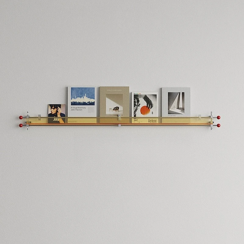 Wall Shelf Magazine Racks Furniture Creativity Nordic Display Magazine Racks Storage Metal Furniture Estanterías MHSNJ