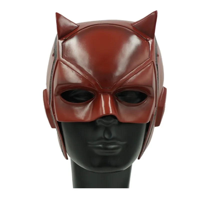 Marvel Justice Alliance Anime Superheroes Daredevil PVC high-end mask cosplay actor's prop helmet Halloween children Toys Gift