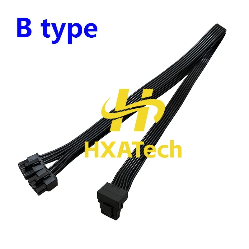 for Cooler Master V850 V750 SFX Modular Cable 600W 90Degree PCIe5.0 PCIE 2x8pin to 16pin Card 4090 5080 12VHPWR