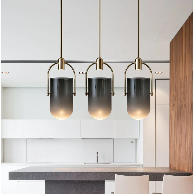 

Nordic restaurant bar art chandelier, creative simplicity and modernity
