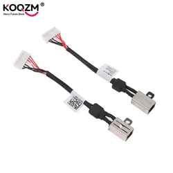 Laptop DC Power Jack Socket Charging Port Cable For Dell Precision 5510 5520 XPS15 9550 9560 9570 064TM0 Replacement Flex Cable