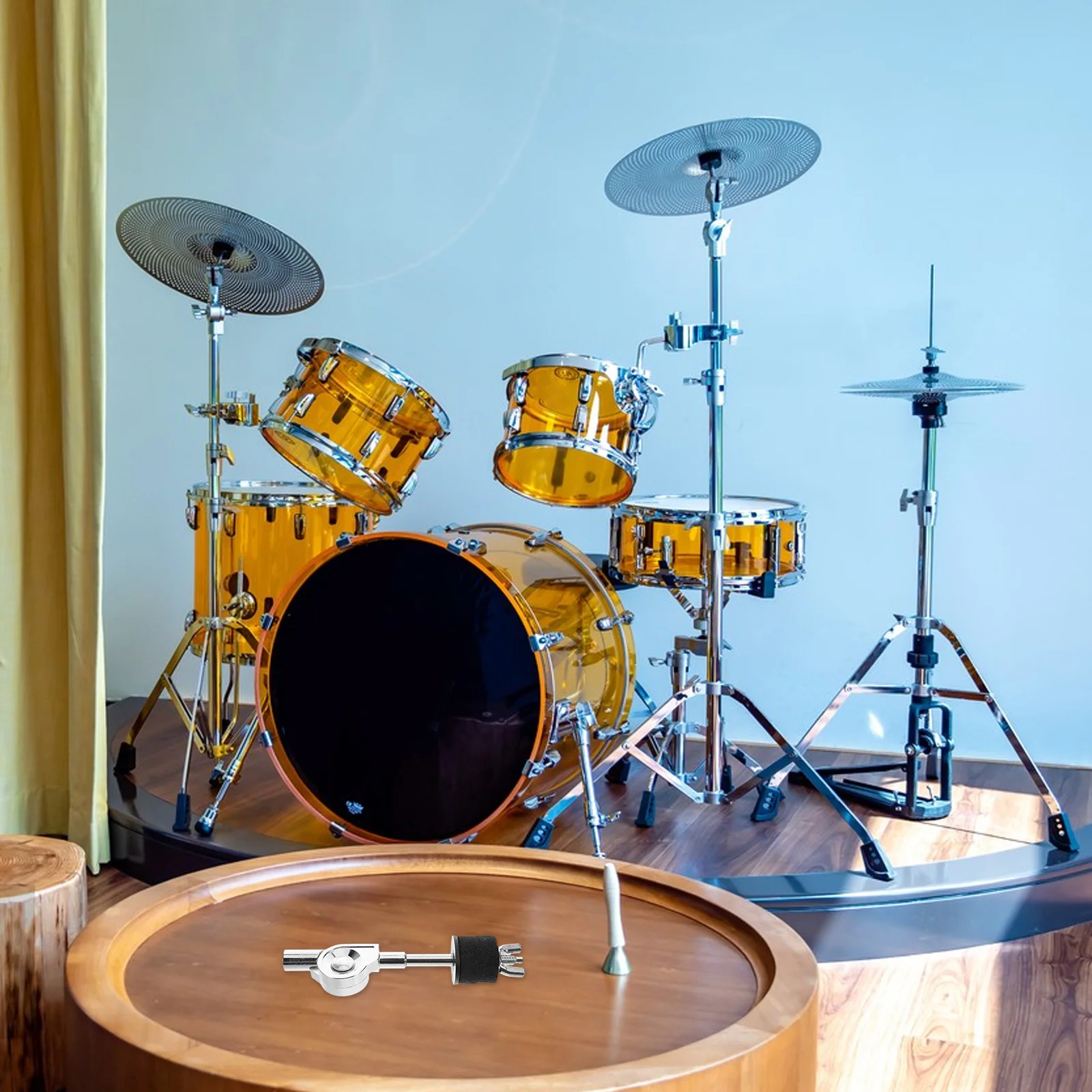 الصنج الذراع الدورية بوم المشبك قابل للتعديل مكدس جبل تمديد طبل حامل الملحقات مستقرة سبلاش الصنج حامل #1