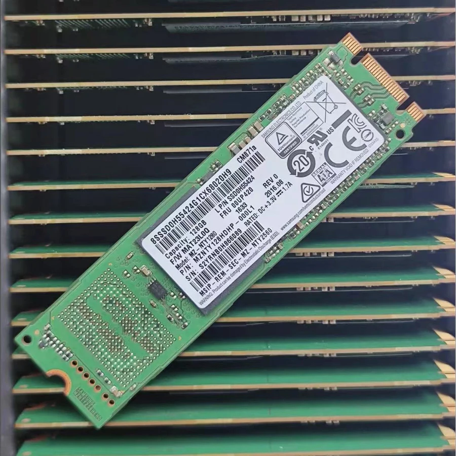 Samsung CM871a SSD 128GB NVMe Hard Drive HDD Hard Disk M.2 2280 NGFF SATA Internal Solid State Drive for Laptop PC - Image 3