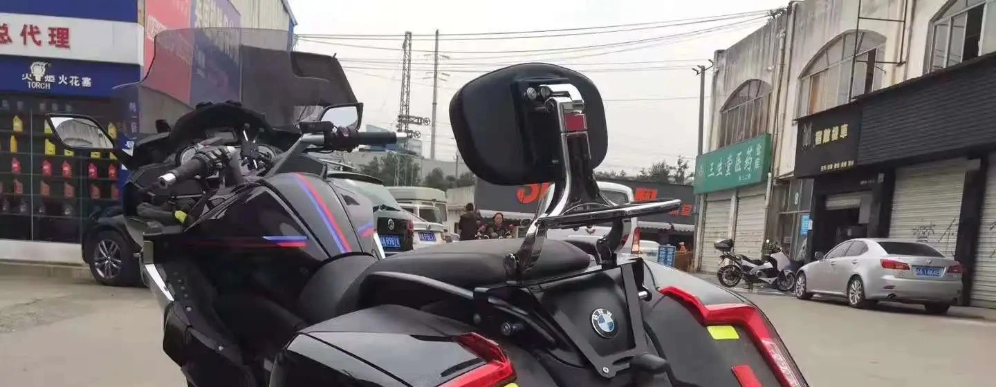 Applicable to BMW K1600B motorcycle modification multi-function driver's backrest passenger folding backrest accessories