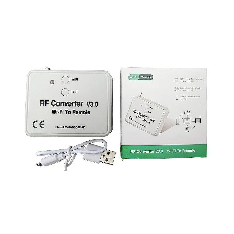 Universal WiFi Schalter Fernbedienung 240-930 MHZ WiFi Zu RF Konverter Multi Frequenz Rolling Code Garage Tür Fernbedienung – Detail 2
