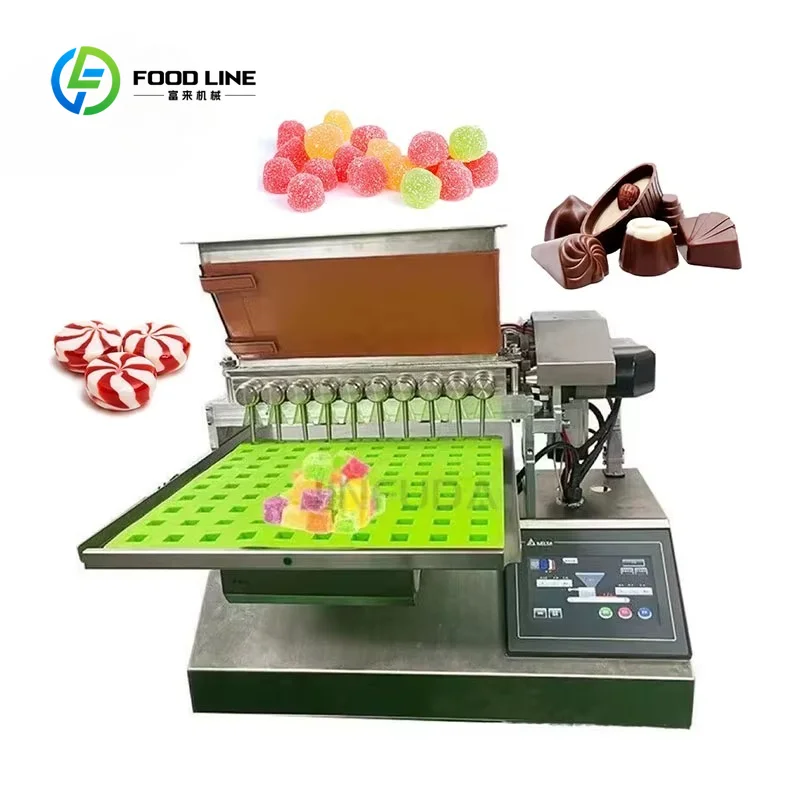 Chocolate Depositing Machine Gummy Candy Making Equipment for Commercial Candy Production Line