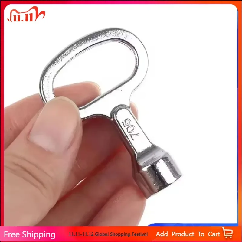 

Universal Triangular Key Socket Key for Electric Cabinets Multifunctional Wrench Panel Lock Metro Train Elevator Door Key Lock