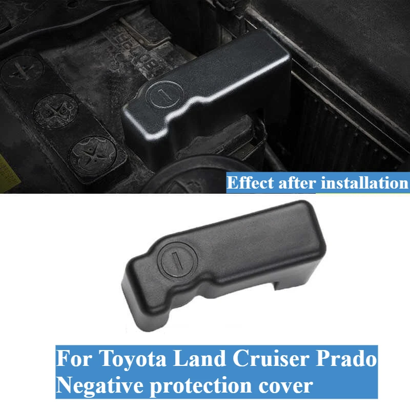 

For Toyota Land Cruiser Positive and Negative Protective Covers Prado Battery Cover