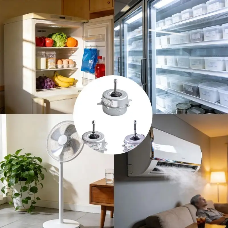 D0AB YDK-40-6-5/YDK-40-6-6.7/YDK-40-6-7.6 Powerful Motor Low Noise For Air Conditioner Indoor Freezer Fridge Cooling Motor