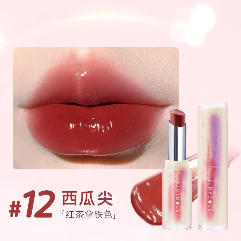 Judydoll Lipstick Mirror Lip Glaze Nourishing Moisturizing Lip Gloss Lip Tint Long-lasting Hydration Korean Makeup Cosmetics