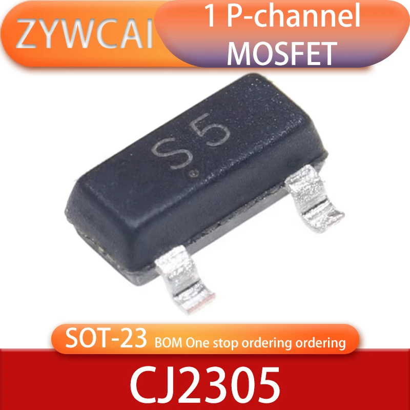 CJ2305 SOT-23 20pcs s5 1P-channel withstand voltage 12V Current 4.1A MOSFETS